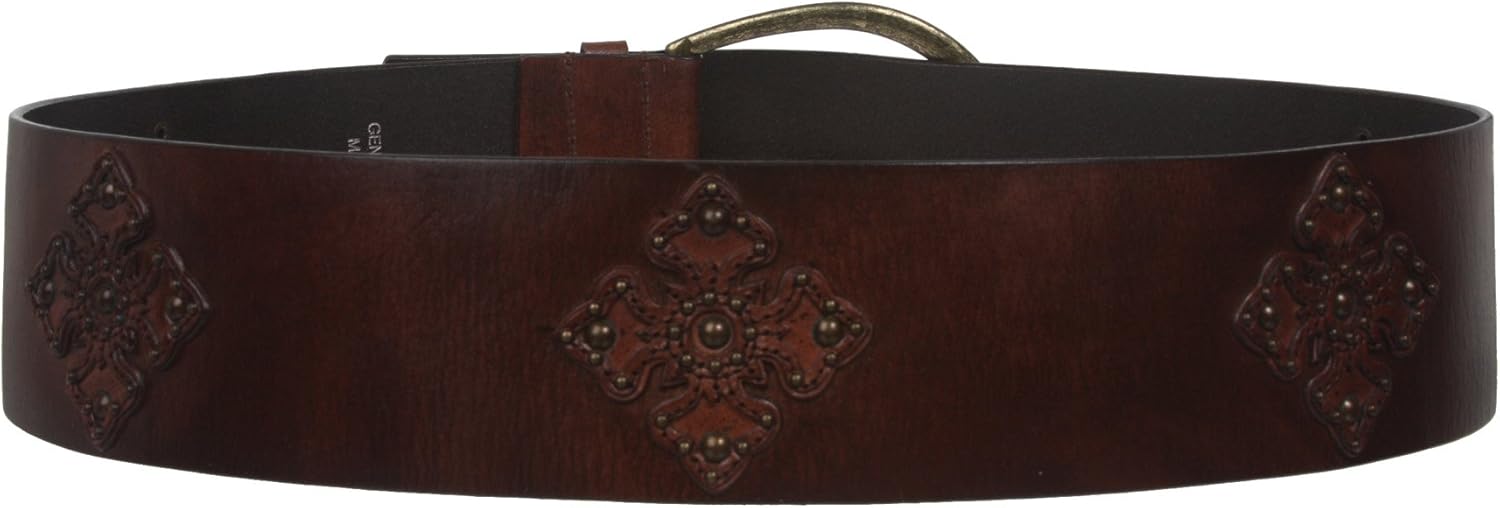 70mm Fashion Contour Leather Belt