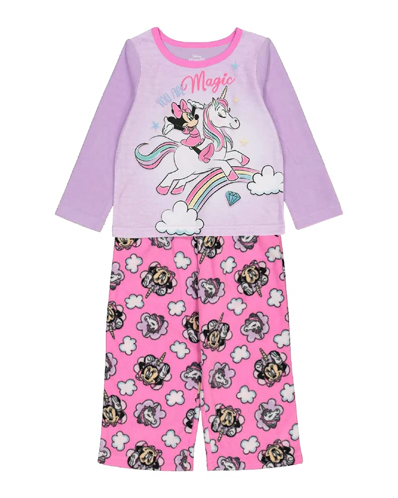 Baby Girls  Minnie   Mouse  2-Piece Pajama Set