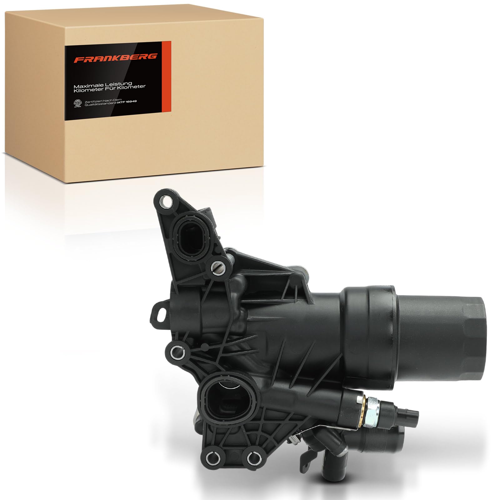 Frankberg ölkühler ölfilter Kompatibel mit Qashqai II SUV J11 J11 1.5 dCi NV250 Bus X61 dCi 115 NV250 Bus X61 dCi 95 Replace# 213058627R,2130500Q0C