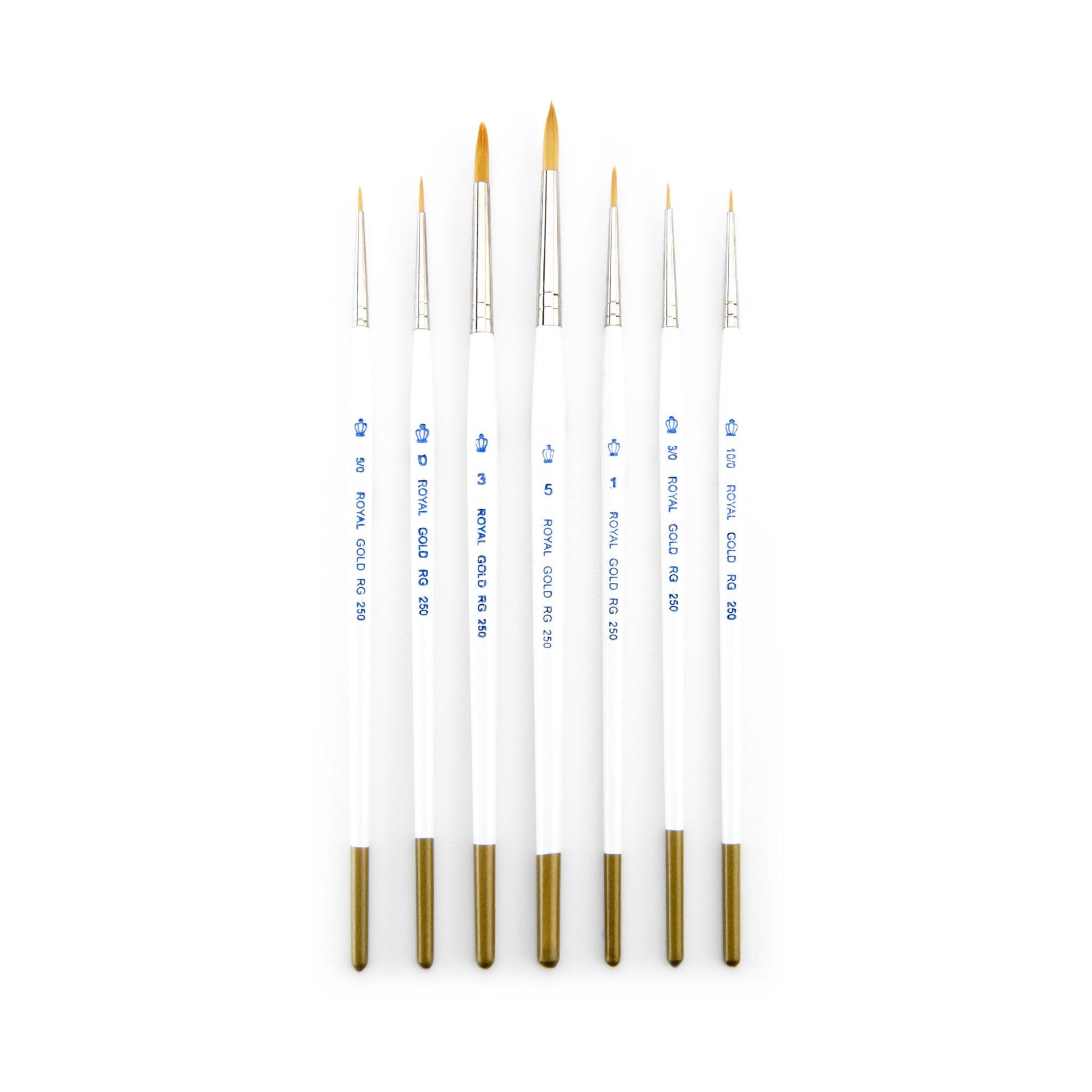 Royal Gold Royal & Langnickel Detail Artist Brush Set, 7pc