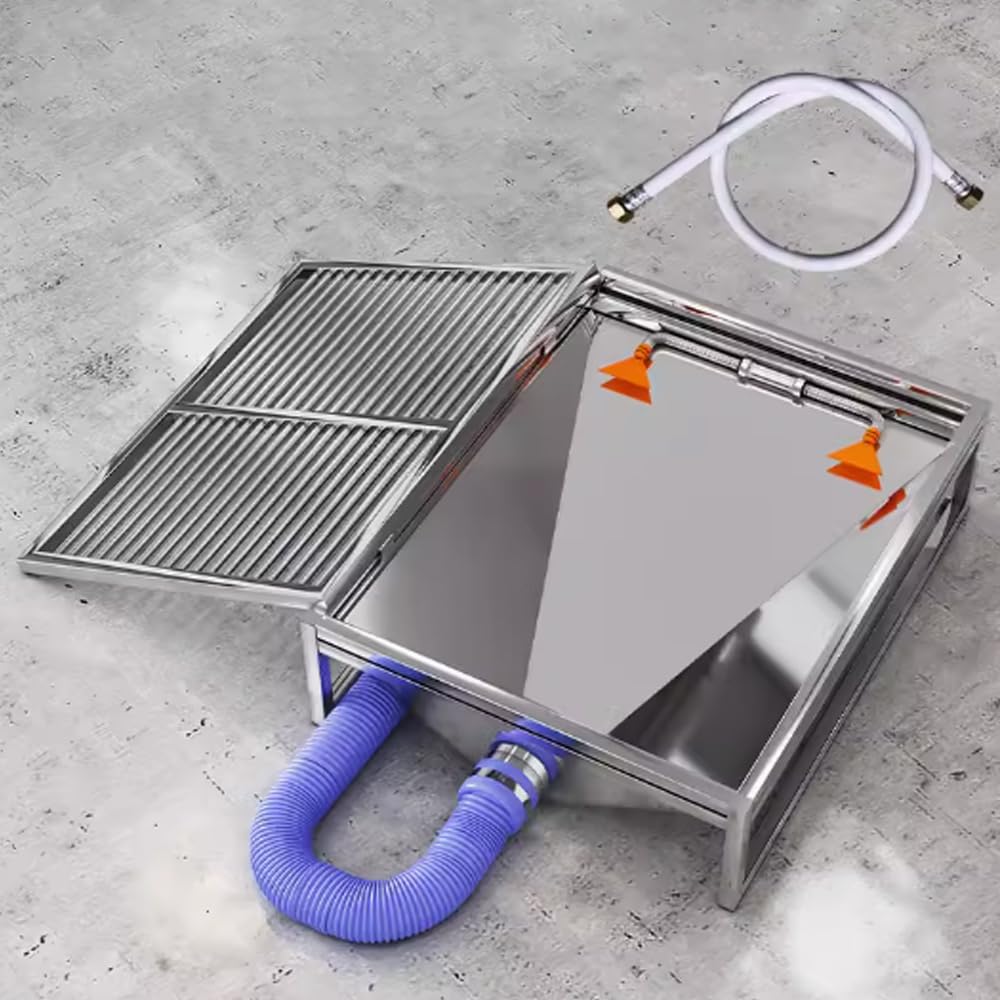 NEWTRY Pet Toilet Stainless Steel Indoor Dog Training Toilet Dog Potty Portable Puppy Potty Indoor Removable Dog Toilet