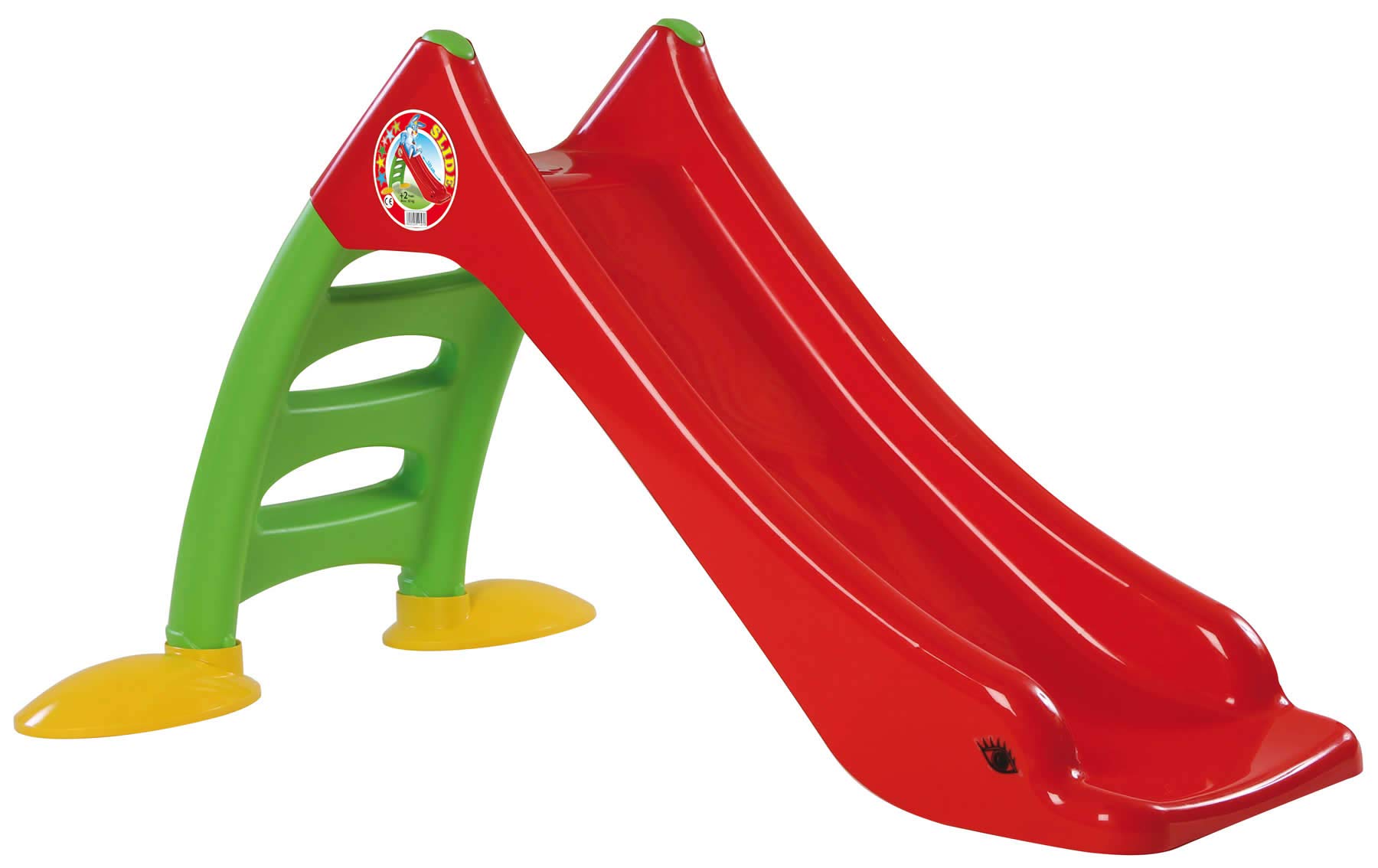 Dohany Spielhaus grün rot Kinderspielhaus Gartenhausmit Rutsche120 cm Indoor Outdoor +2J