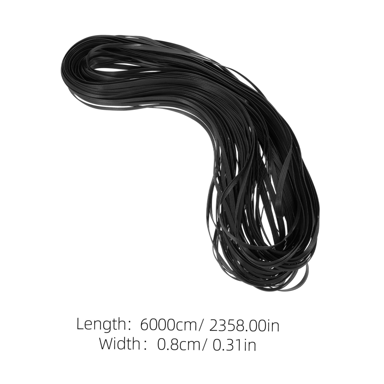 ifundom 1 Roll Braided Material Baskets Weaving Material Cane Chair Repair Plastic Rattan Material Basket Weaving Kit Wicker Furniture Repair Plastic Wicker Repair Kit or