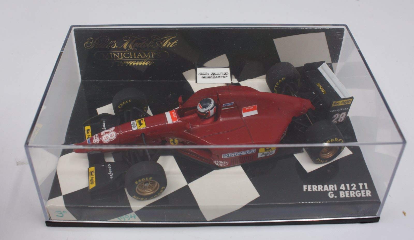 Amazon | 1/43 PMA ミニチャンプス F1 Ferrari 412 T1 G.Berger 