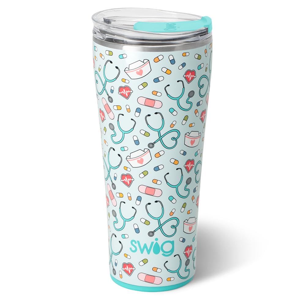 Funny Insulated Tumbler With Straw - Perfect Retirement, Teacher & Nurse Gift Travel Mug (24hr Cold / 6hr Hot)