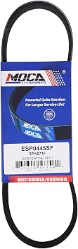 MOCA Accessory Drive Belt 5PK671F Compatible with 2004-2009 for Mazda 3 2.0L/ 2.3L & 2006-2010 for Mazda 5 2.3L