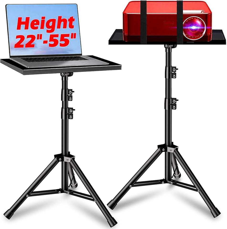 Projector Stand Adjustable Height