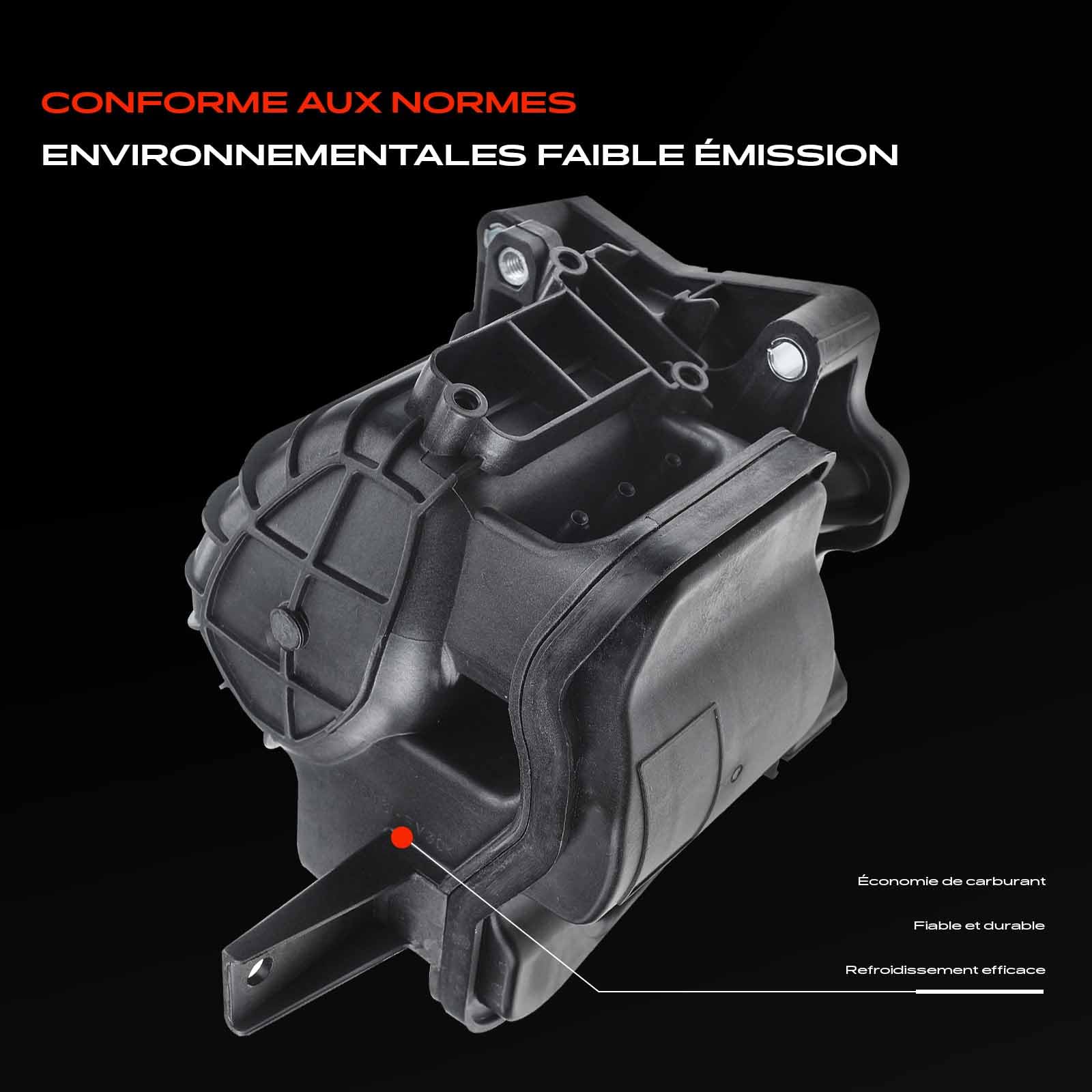 Frankberg Réservoir à vide de la vanne EGR 55590953 | Compatible avec: Idée 350, Sedici 189, Ducato Van 250, Cascada W13, Astra J P10, Ligne 110 323, Astra J Caravane P10