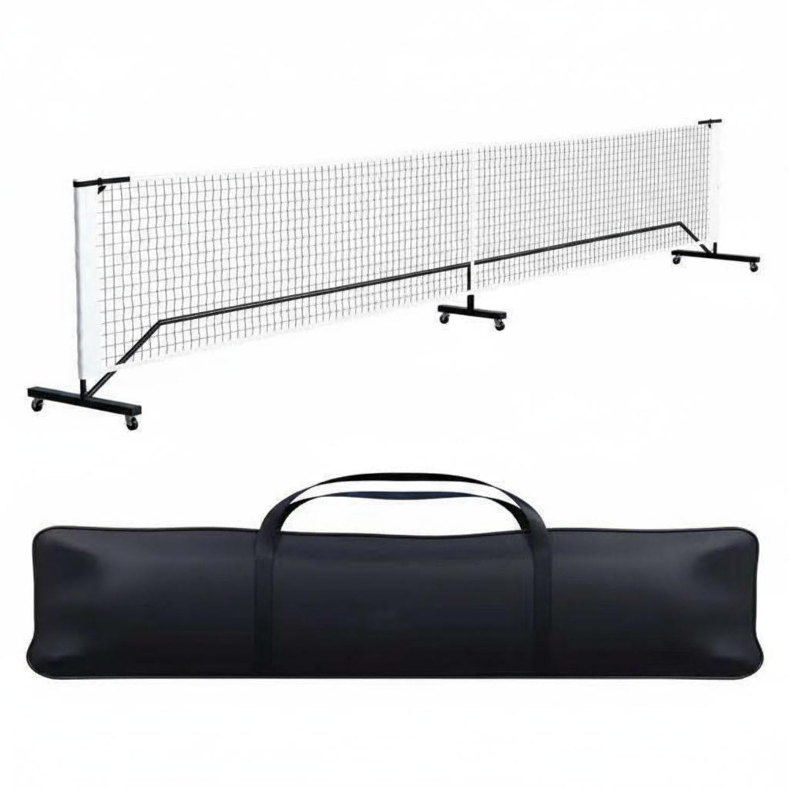 Rete da Pickleball Portatile Rete Allenamento Rete Pratica Rete Smontabile con Modulare E Stabilità Elevata Materiale