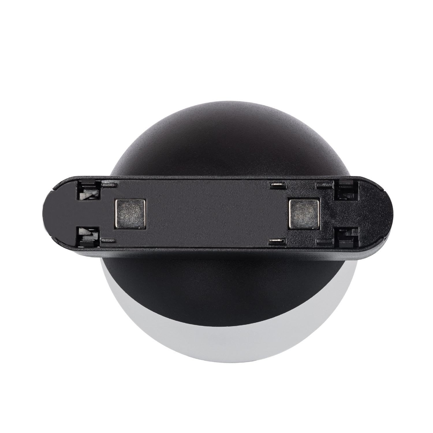 Spot LED sur Rail Magnétique 25mm Extra-Plat 10W 48V Ø100 mm Noir 4000K Bla