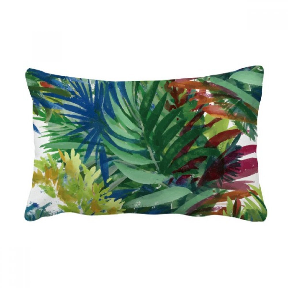 Coussin oreiller lombaire de fleur multicolor pour soulager le dos sur le canape du salon