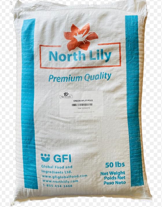 Miniatura 2 de North Lily Green Split Peas, sin OMG, Kosher, 50 libras