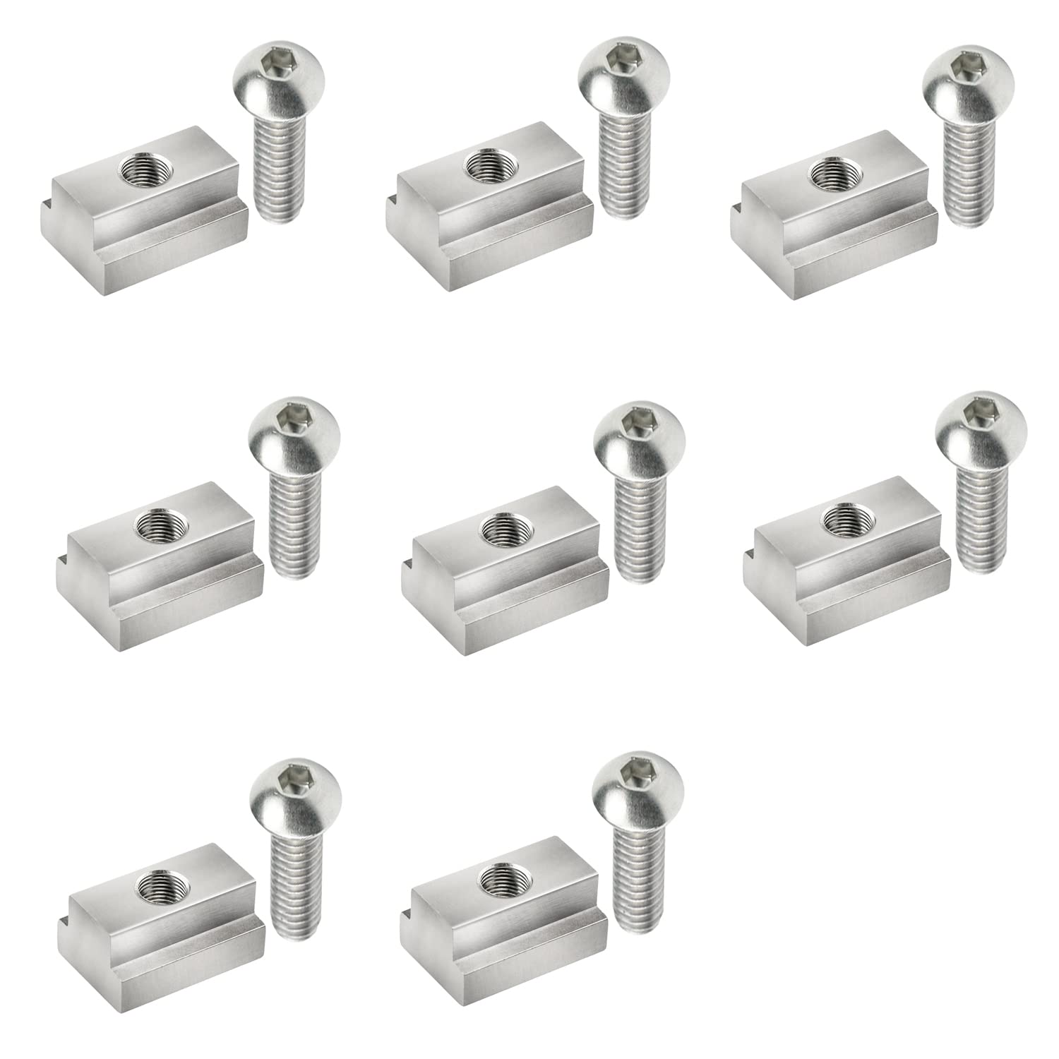 Snapklik.com : T Slot Nuts Fit Toyota Tacoma Bed Rack Rails Cleats Pick ...