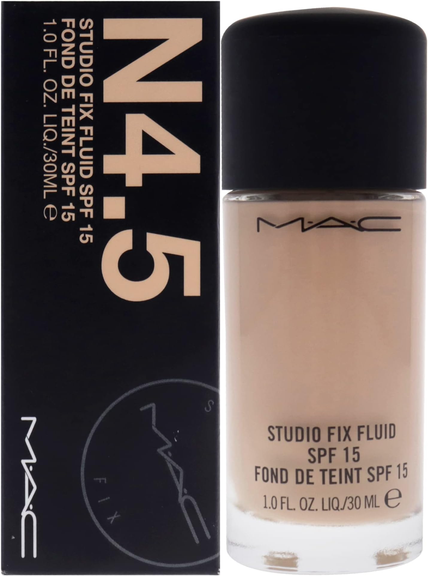 Studio Fix Fluid SPF 15 - N4.5 Foundation Women 1 oz