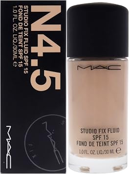 MAC, Studio Fix Fluid SPF 15 Foundation N4.5 30 ml