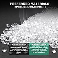 Vista 5 de 8 Inch Zip Cable Ties (100 Pieces), Self-Locking Premium Nylon Cable Wire Ties,Heavy Duty White, for Indoor and Outdoor by Boacua