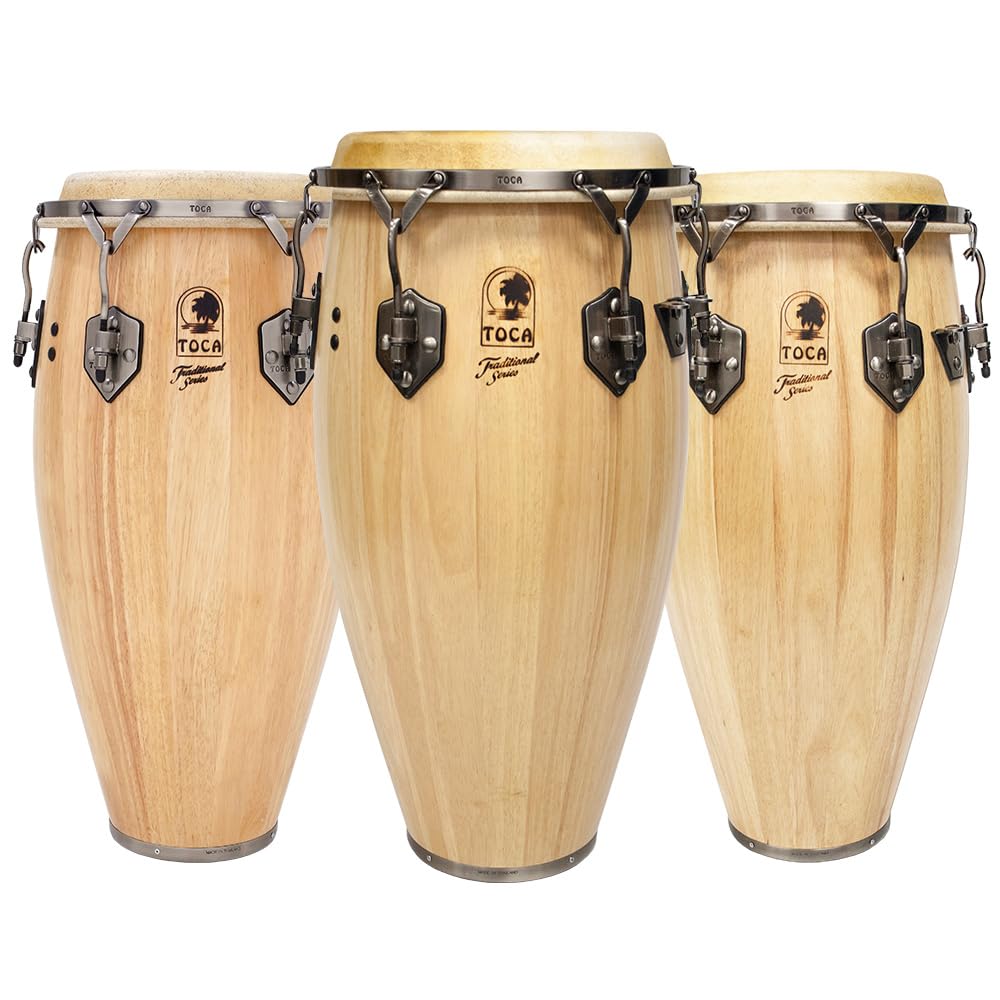 Toca, Conga série traditionnelle, 11" Quinto, Satin Natural, 3911T