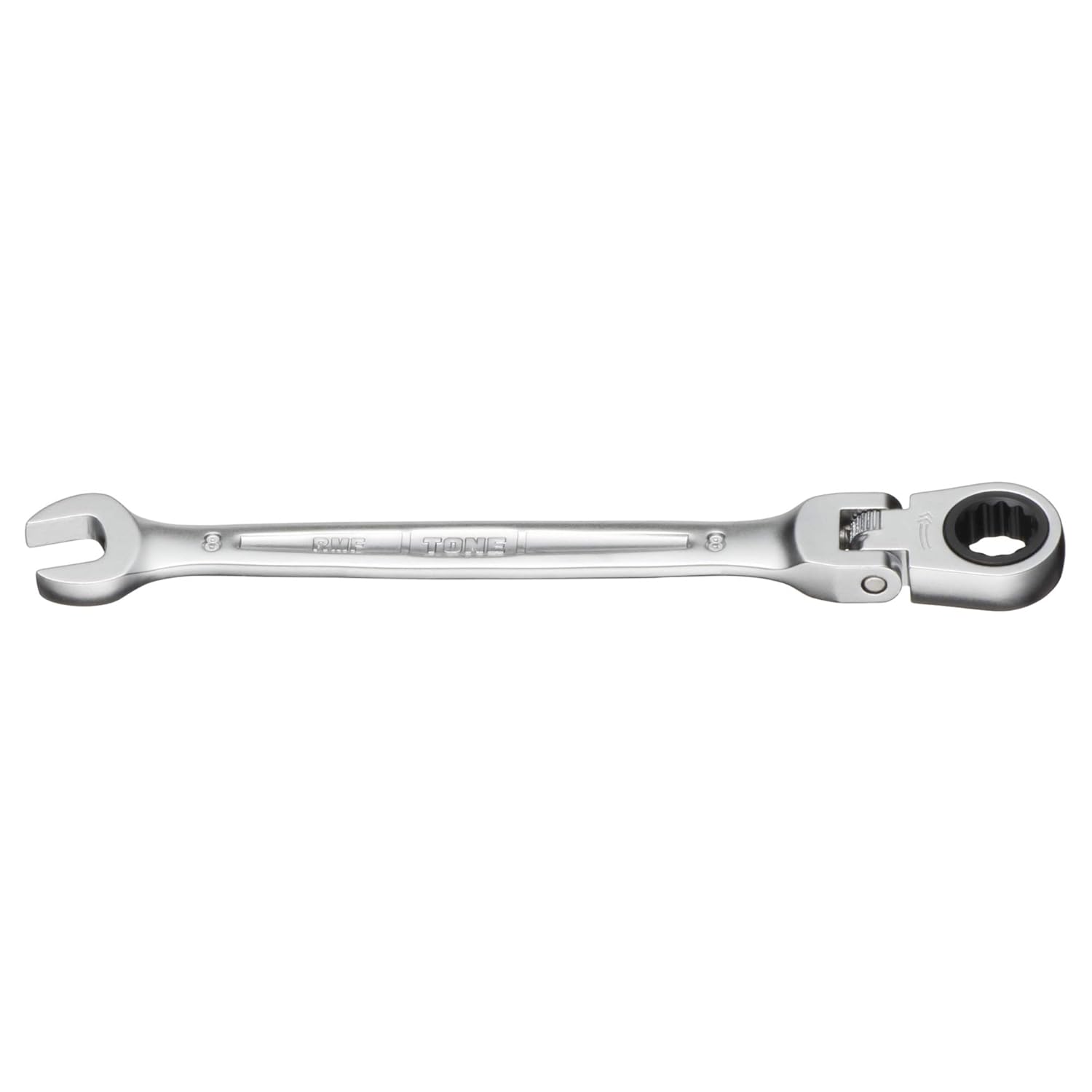 Tone HPRMF08 Oscillating Ratchet Eyeglass Wrench, Width of Both Sides