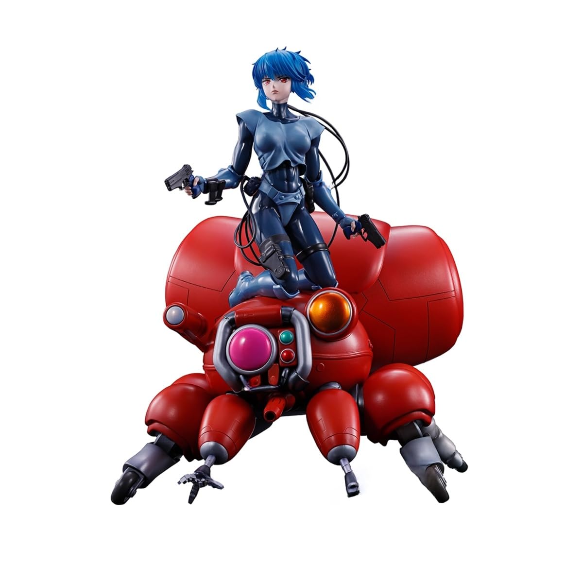 Ichibansho Ghost in the Shell Motoko Kusanagi & Fuchikoma Figure | Collectible Anime Statue | Highly Detailed Display Model for Fans & Collectors
