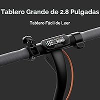 Vista 8 de Segway Ninebot E2 Plus II/E2 Pro/E3 Pro Electric Scooter, 15.5–20 MPH, Long Range, Dual Elastomer Suspension (E3 Pro only), Foldable Adult Scooter