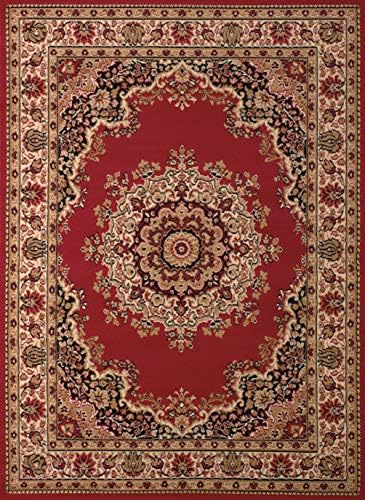 United Weavers of America Dallas Floral Kirman Rug, 2'3 x 8', Red