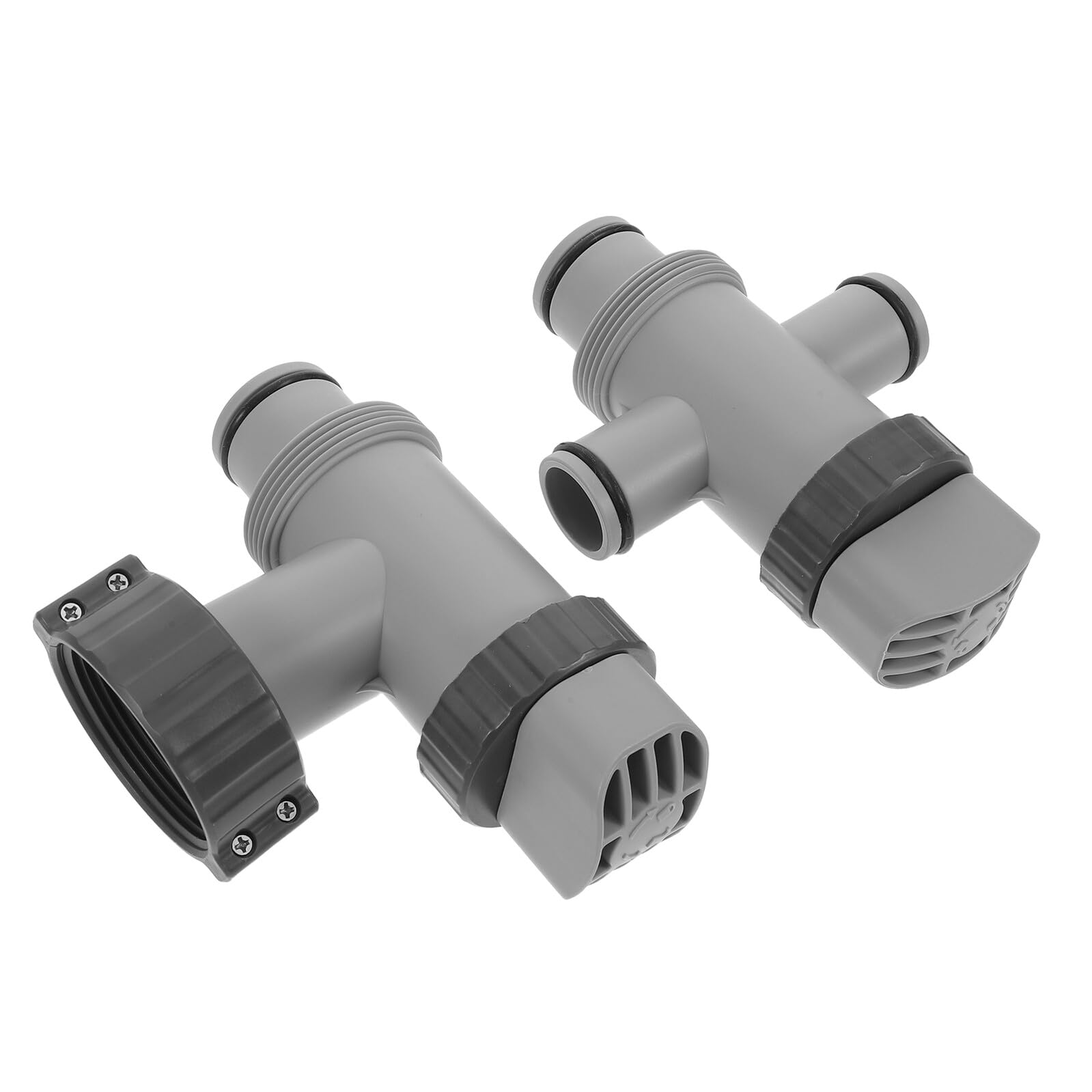 jojofuny Válvula Émbolo para Manguera de Piscina Accesorio para Filtro y Bomba Control de Flujo Prevención de Fugas para Mantenimiento y Reparación de Piscinas Desmontables