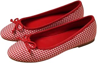 Swans Casual Ballet Flats for Women | Stylish Slip-on Ballerina with Bow Detail | Lightweight Comfortable Footwear with Cushioned Insole