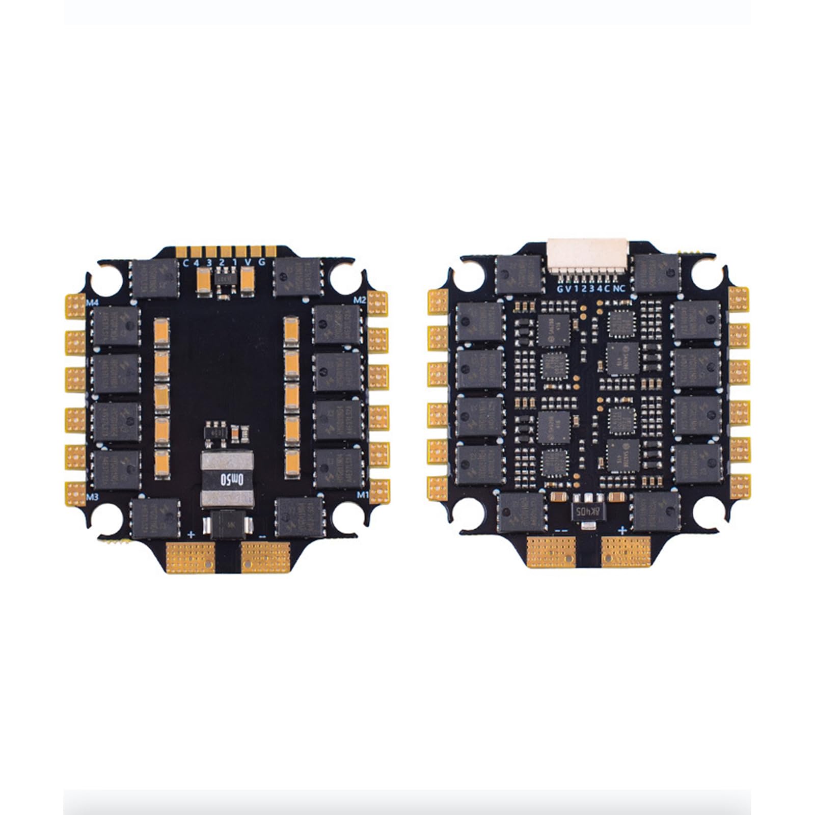 Systèmes de contrôleur de vol F405V3 haute précision Racings Drones Flight Tower avec 60 A MPU6500 Gyroscopes Power Supports
