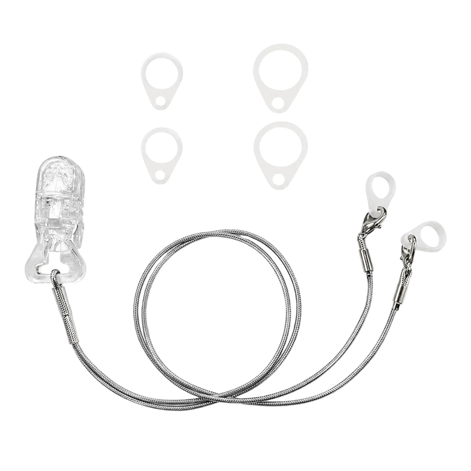 QIHAWN Hearing Aid Anti-Loss Lanyard 35cm Universal Safety Strap for Adults
