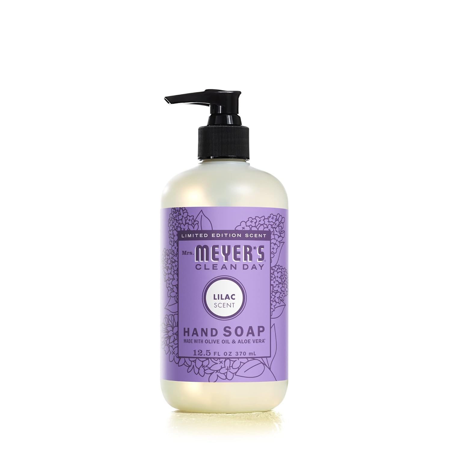 MRS MEYERS CLEAN DAY Hand Soap Made with Essential Oils Lilac 12 5 fl oz