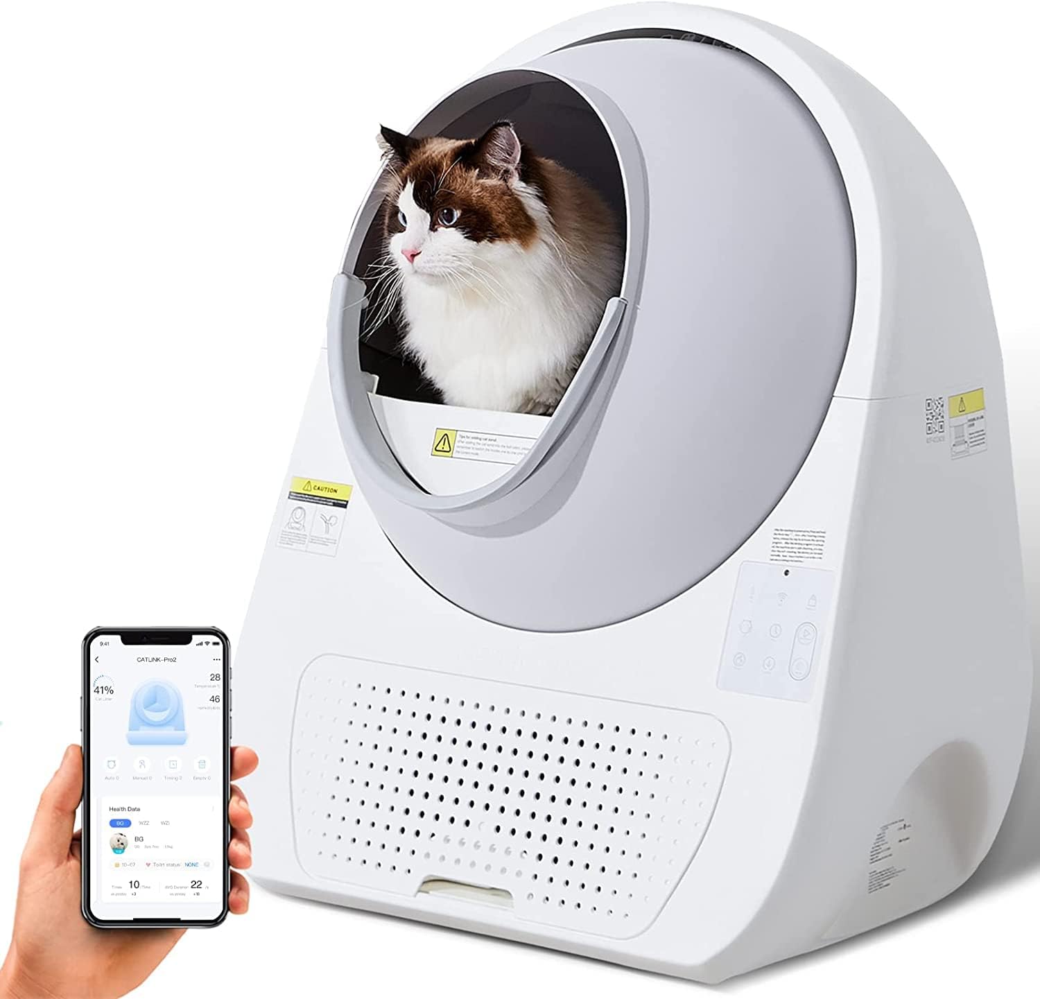 CATLINK SelfCleaning Cat Litter Box, ScoopFree, Automatic Cat Litter