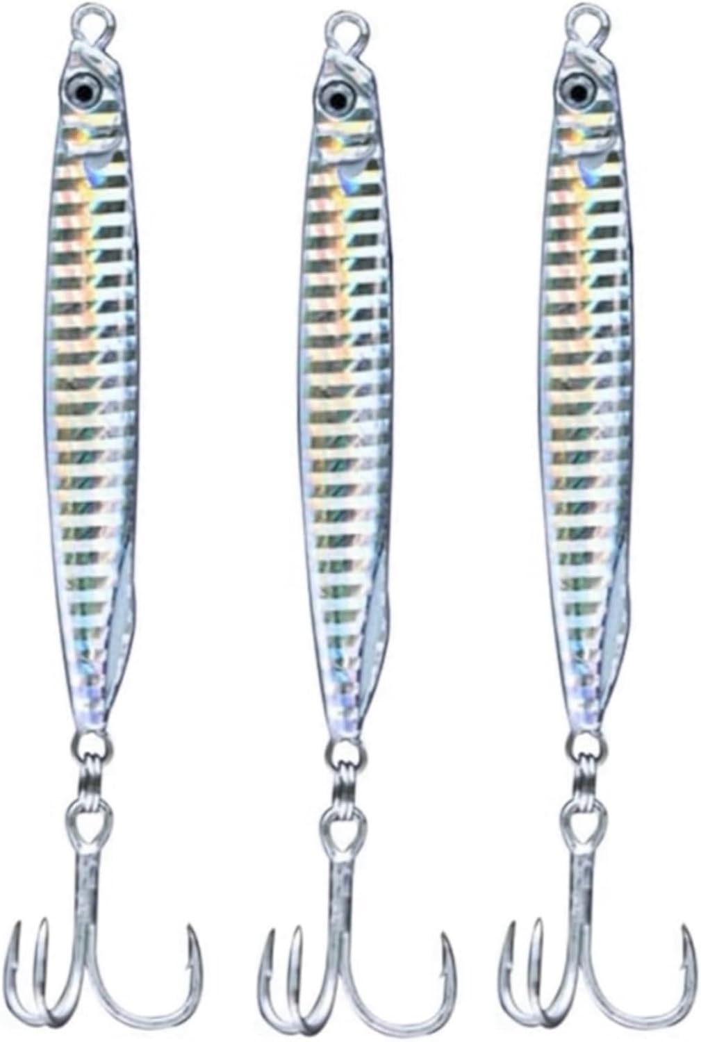 Saltwater Fishing Lures Fishing Jigs Fishing Spoons for Striped bass, Pompano, Spanish Mackerel ，Bluefish