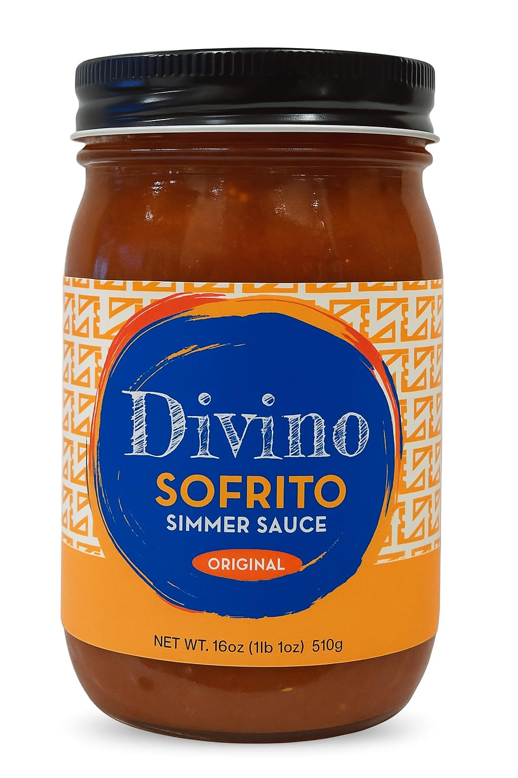 Divino Foods Sofrito Simmer Sauce - Ready to eat Latin & Carribean Flavored Tomato Base Cooking Sauce Non-GMO, No-MSG, No Preservatives, No Artificial