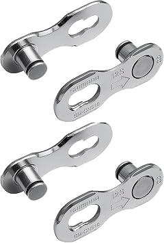 Shimano XTR Sm-Cn910-12 Quick Link Set Silver, 12 Speed/2 Pack