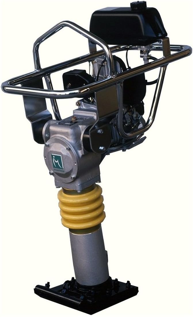 転圧機　タンピング　ランマー　明和ss 下板　新品に交換済み　動作品 転圧機 タンピング ランマー 明和ss 下板 新品に交換済み 動作品