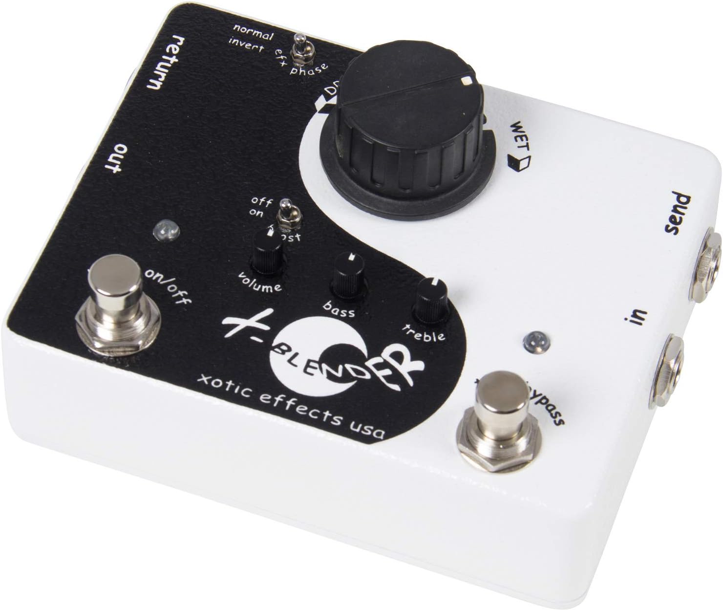 XoticX-Blender Wet/Dry Signal Blender Pedal