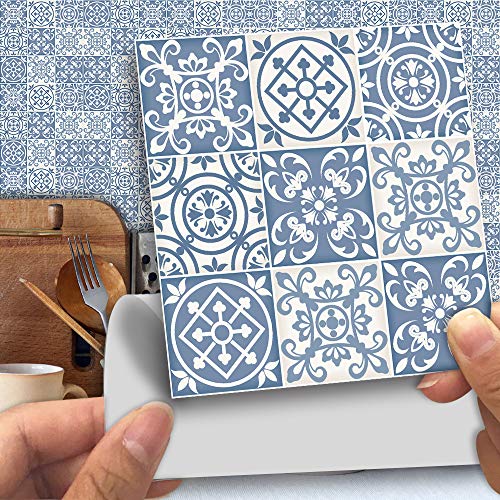 Alwayspon Wall Tile Transfers Sticker for Home Decor, Peel & stick self-adhesive splashback, Tile Decals for Living Room Kitchen Bathroom Decor, 25 Pieces