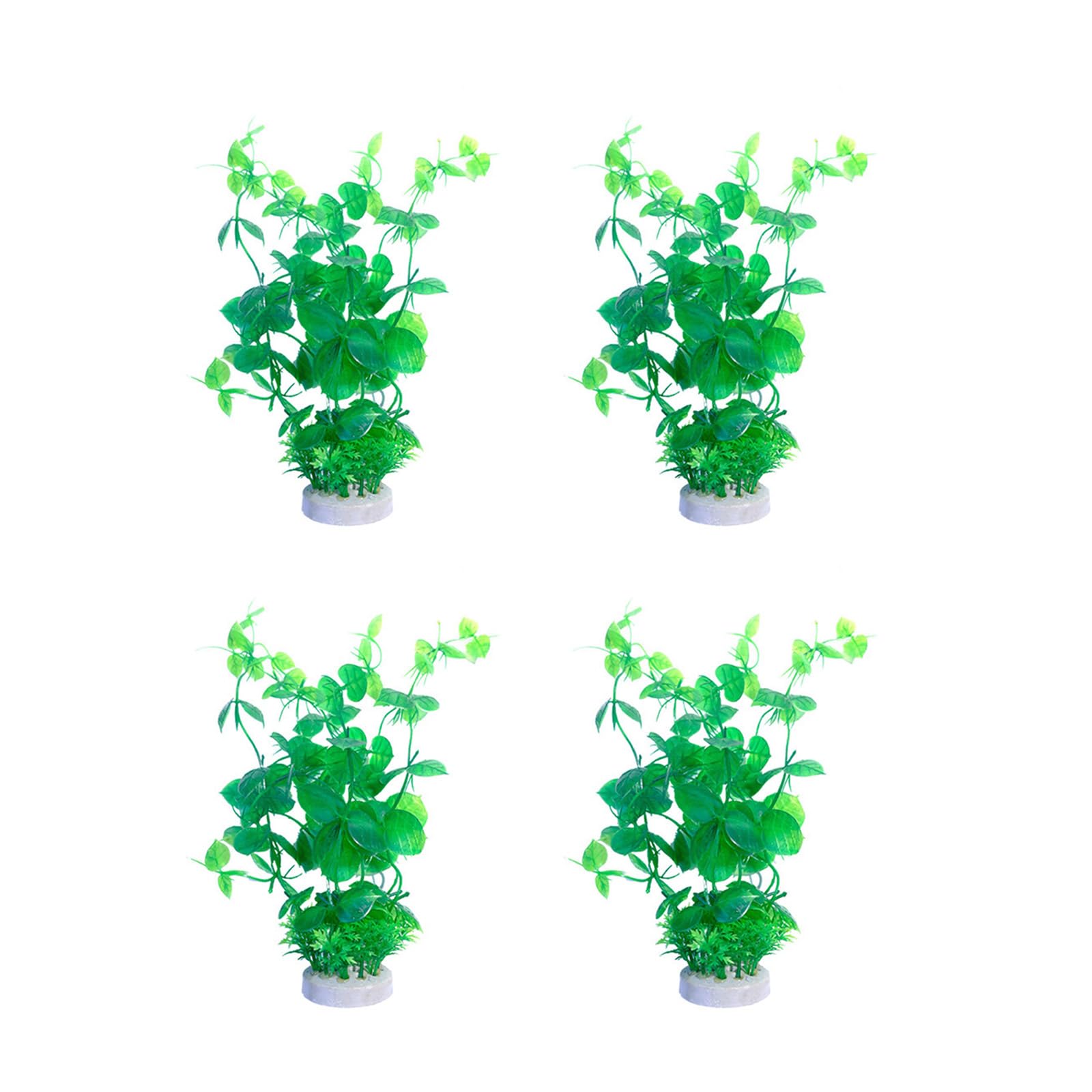 Nucelit Aquariums Decoration Realistic Vine Plant Natural Simulation Water Plant for Various Fishtanks Landscapes 4Pieces Realistic Aquariums Landscape