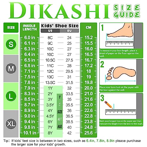 Image of Dikashi Roller Skates for Boys Ages 6-12 with Light Up Wheels, 4 Size Covering Ages 3-5 & 6-12 | Adjustable Blue Boys Quad Skates Indoor Outdoor Rollerskates for Kids Boy Beginners