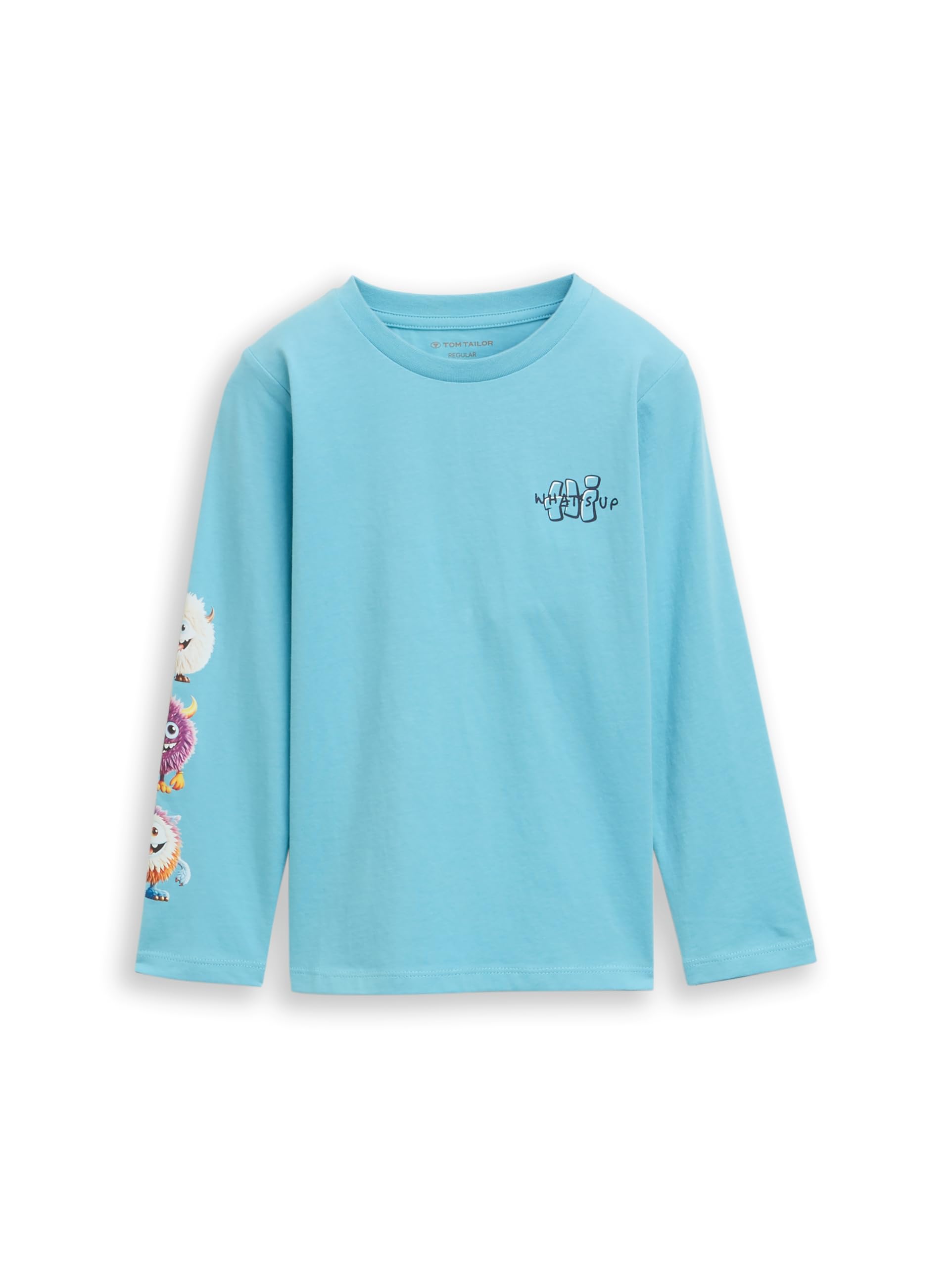 TOM TAILOR Jungen 1048526 Kinder Langarmshirt mit Print