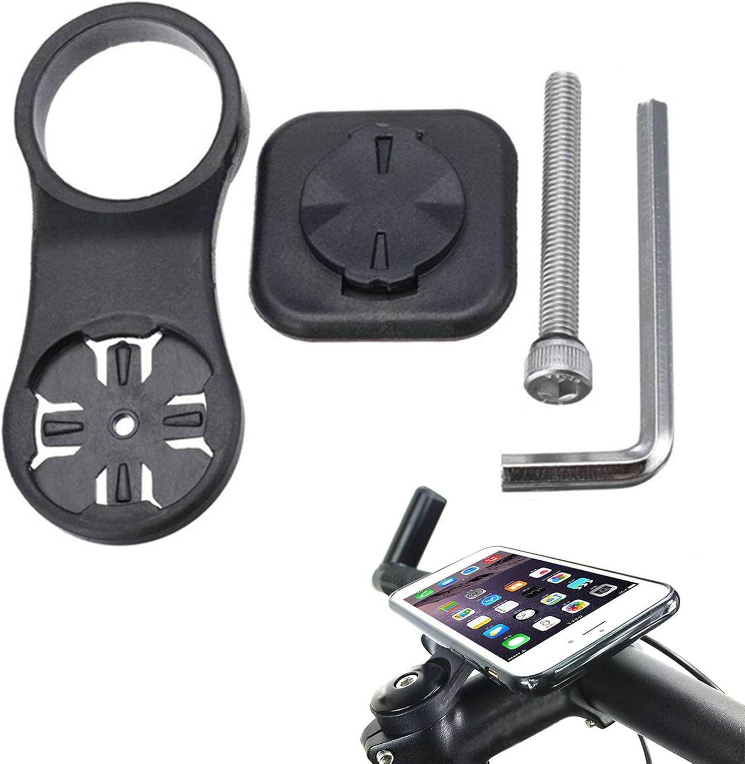 Amazon.co.jp バイク コンピューター マウント,フロント ステム マウント サイクル コンピューター バイク マウント