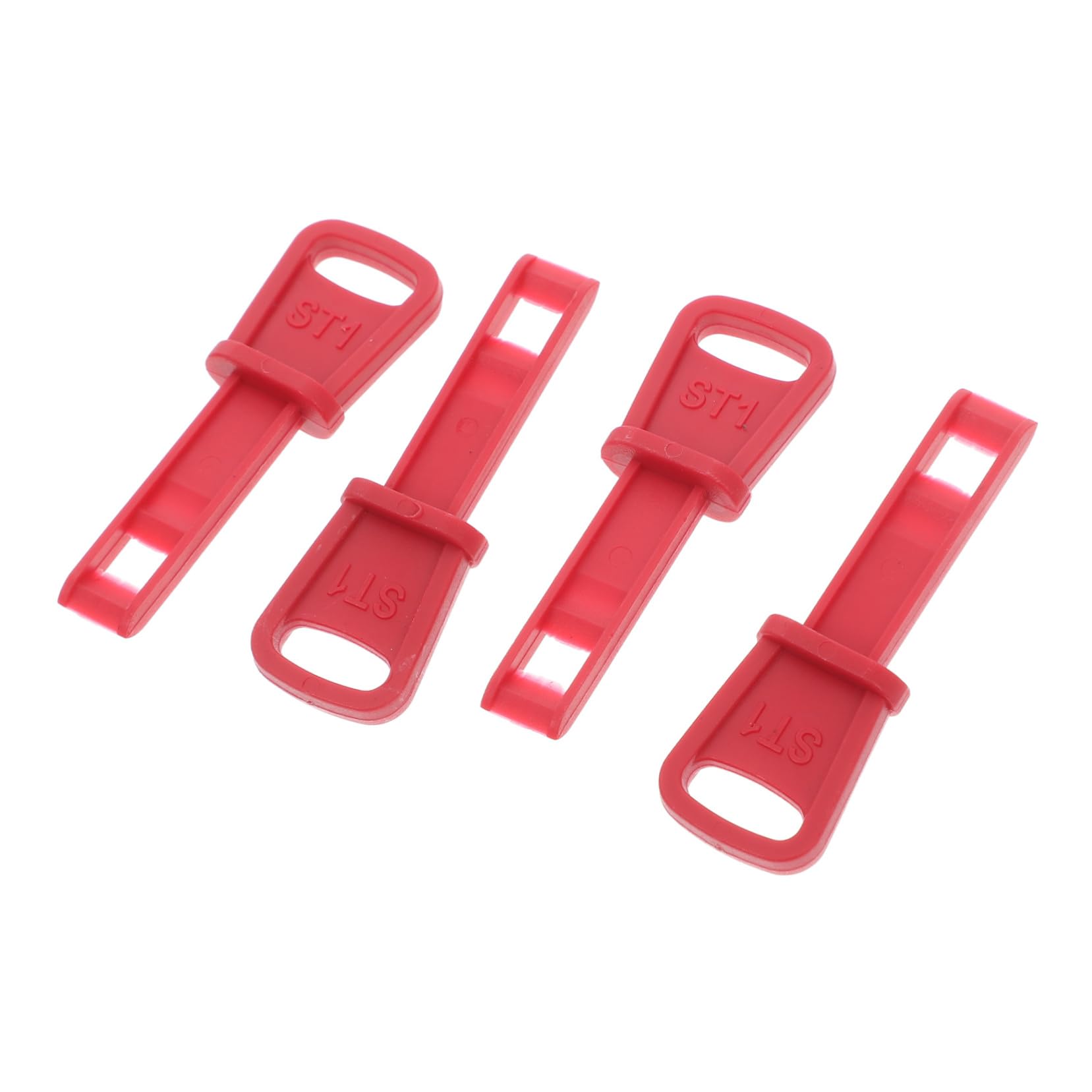 HANABASS 4-Piece Ignition Key Set Reusable Blower Keys for Snow Throwers Compact Replacement Pp Material