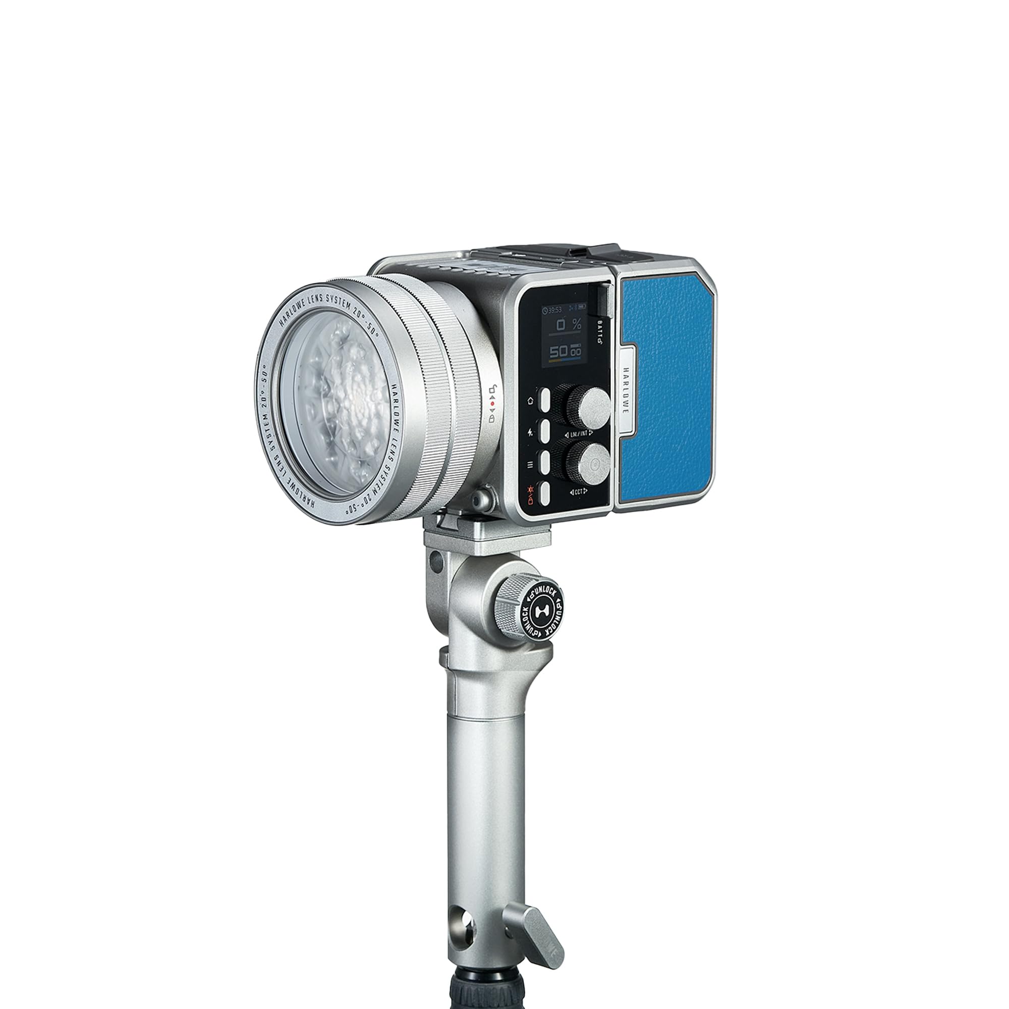 Harlowe Studio Mini Max-X 40W Photography Light Kit for Travel Creators, IP54 Bicolor Professional Video and Photo Light with IP65 99Wh Battery, CRI 96+, 2700-6500K, App Control, -30℃~40℃