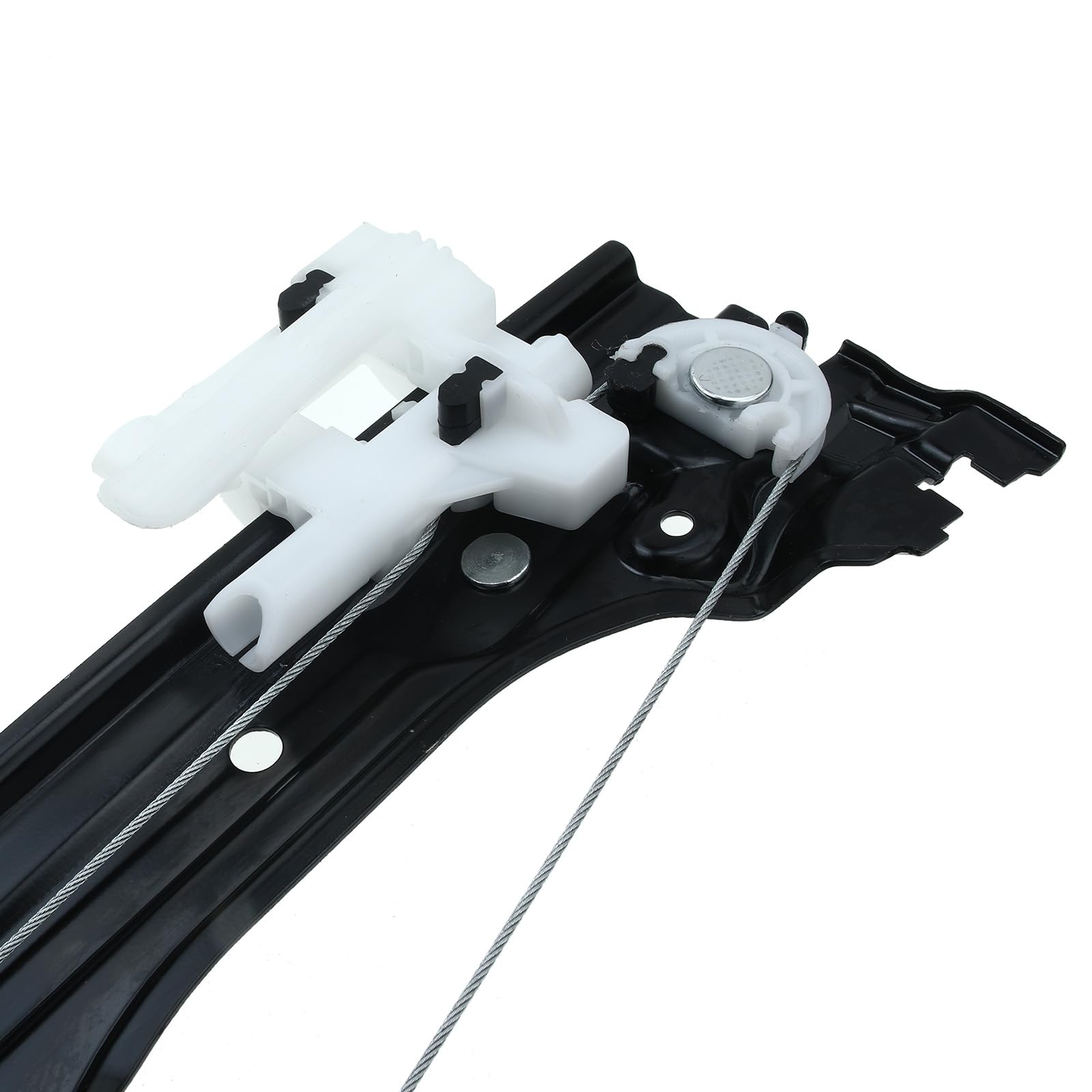 Frankberg Alzacristallo Meccanismo alzacristallo Elettrico con Motore 2-Poli Anteriore sinistro senza piastra 2/3 porte Compatibile con 500 312 500C/595C/695C Replace# 68070267AC