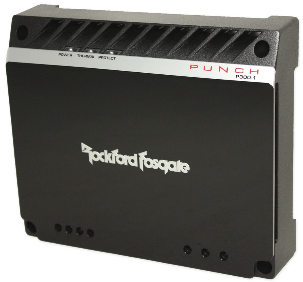 Rockford Fosgate Punch P300-1 300-Watt Mono Amplifer : Amazon.ca