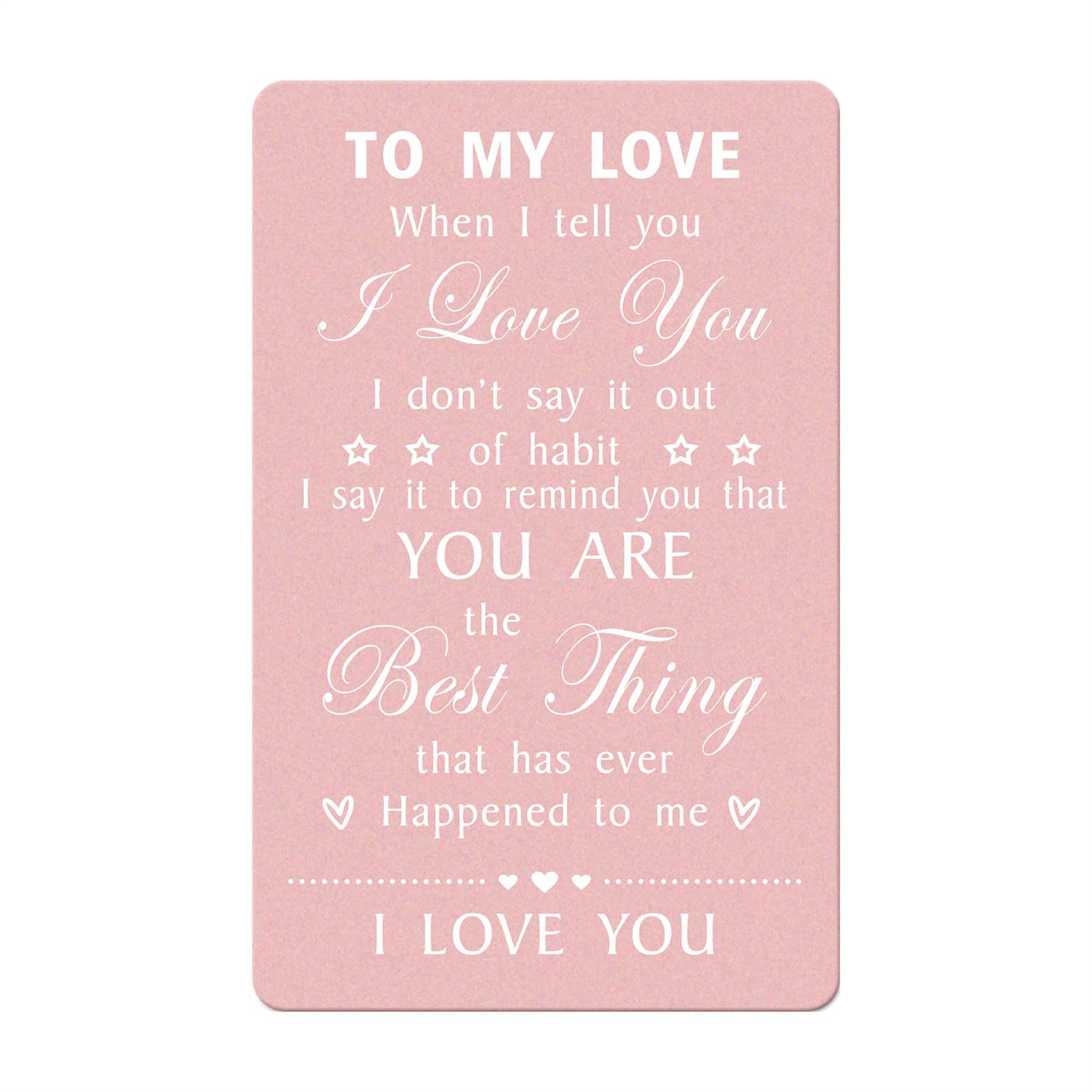 Amazon.com: Gezxin I Love You Gifts for Her Women Romantic- Love