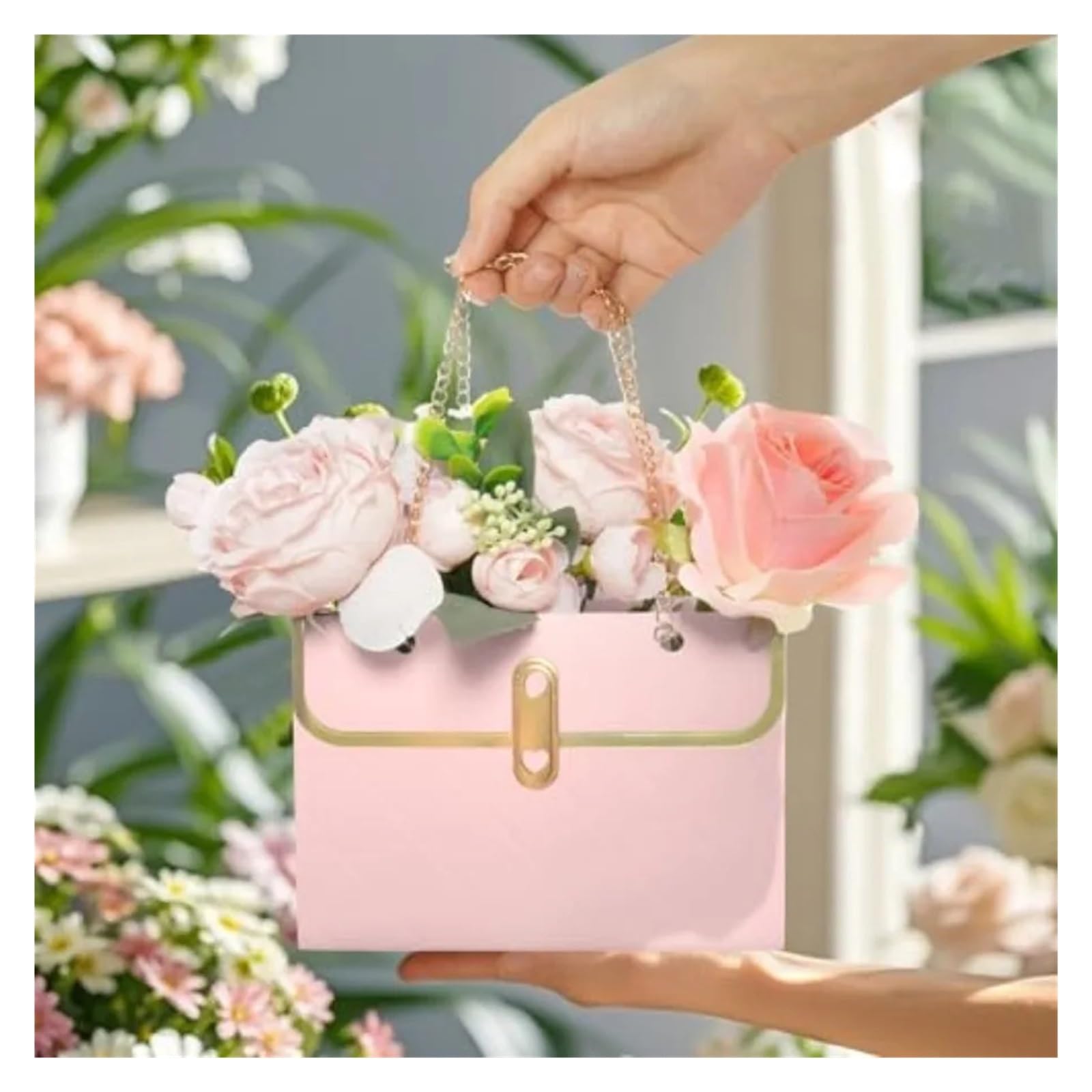 6 Stück Blumenkasten Für Geburtstage Hochzeit | Blumenstrauß, Eimer und Tasche, Blumenkästen, Arrangements, Hochzeit, Muttertag, Geburtstag, Brida