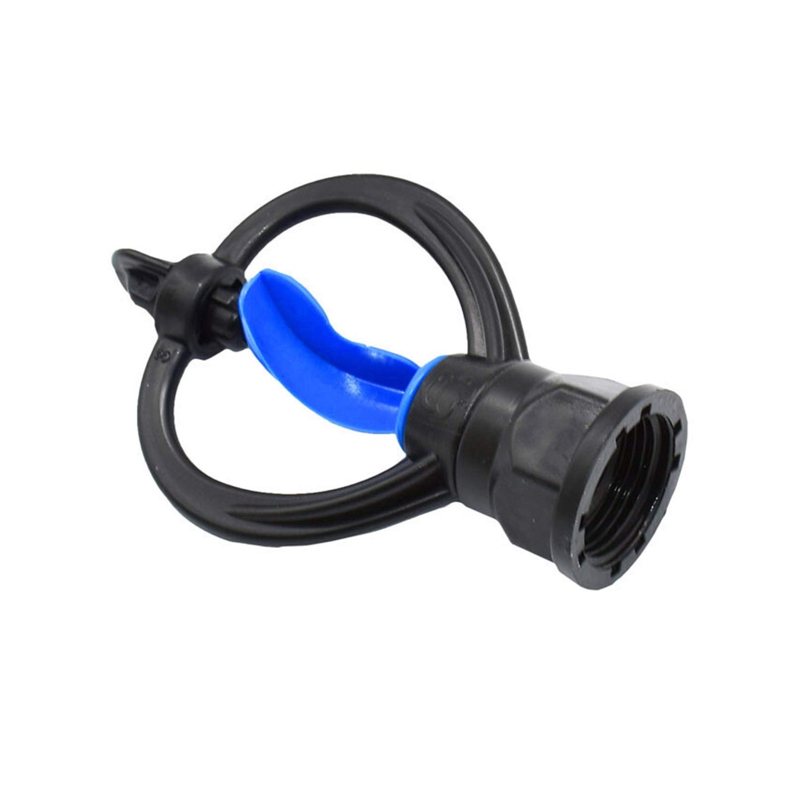 Küchengartenschlauch. 1/2 3/4 Inch Rotary Gartenbewässerung Sprinkler Garten Rasen-Sprenger zerstäubt Garten Wasser Bewässerung 30PC (Color : Male 1I2 3I4)