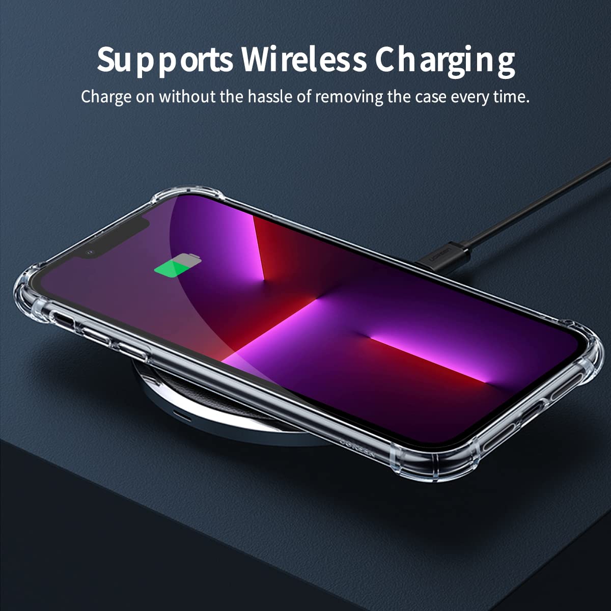 Whioltl Cover per iPhone 13 Pro Max, Custodia Protettiva per Telefono con Retro Rigido e Cover