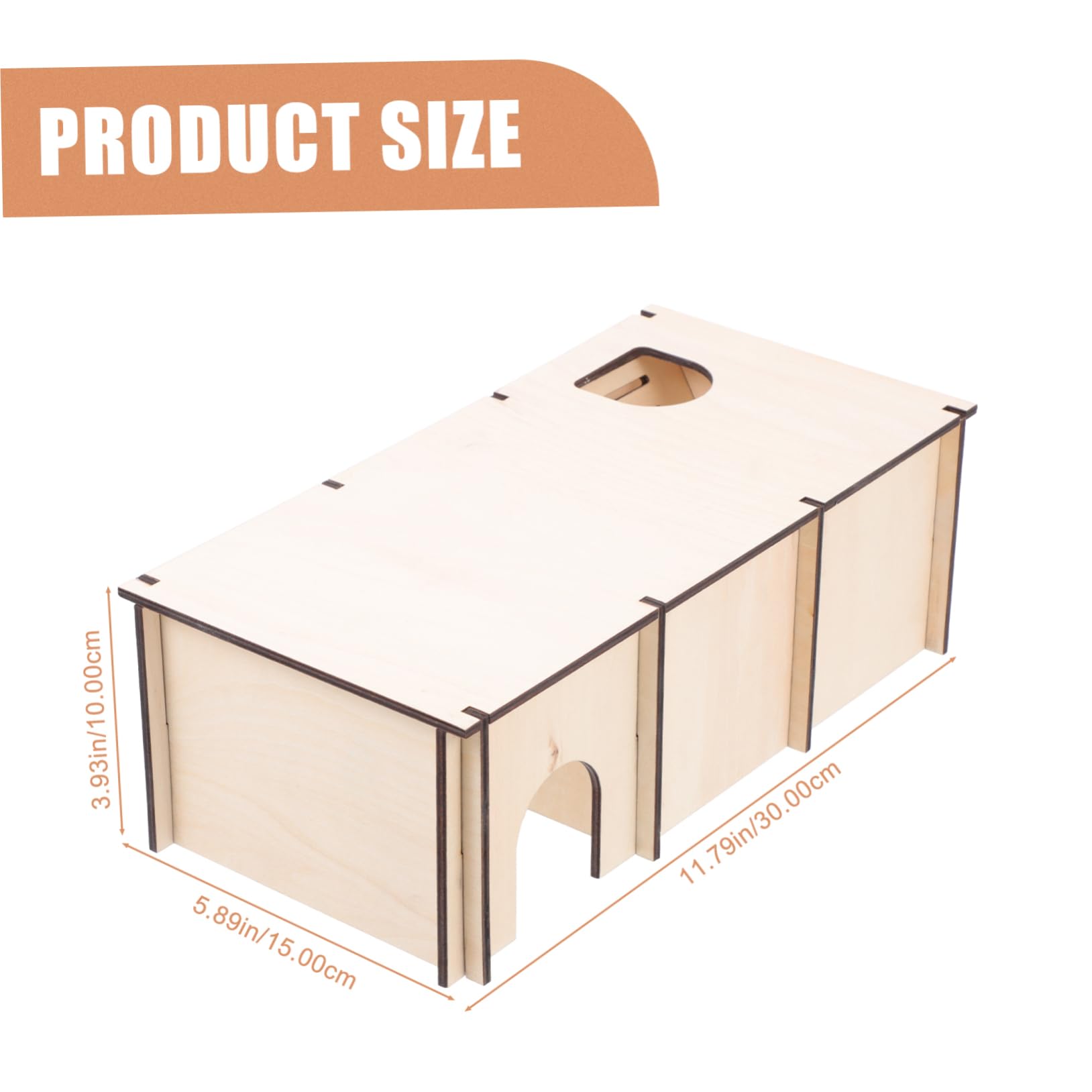 ifundom Haustier Schlafnest für Hamster, 30x15x10, Mehrkammerig